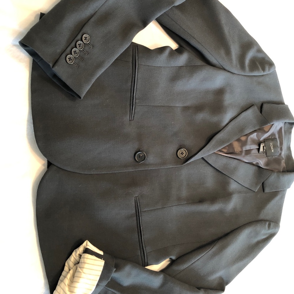 J Crew blazer charcoal